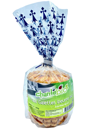 Chante Bio -- Maxi galettes beurre bio - 260 g