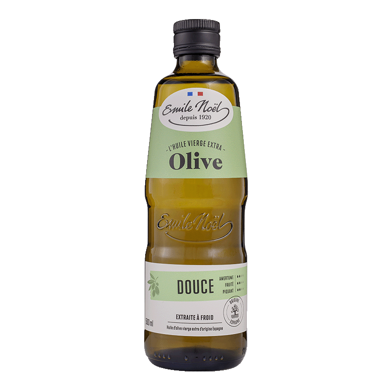 émile Noël -- Huile d'olive vierge extra douce bio (origine Tunisie) - 500 ml